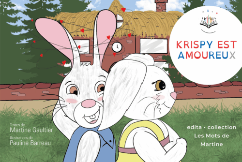 Krispy et son amoureuse dos à dos