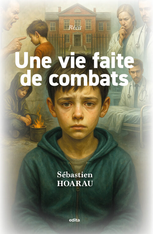 Un enfant très triste regarde le lecteur